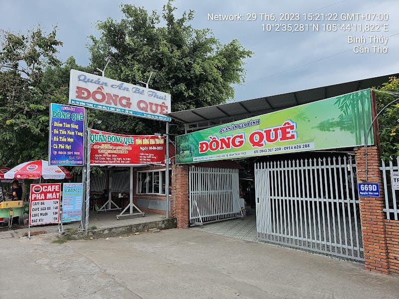 Quán ăn gia đình Đồng Quê