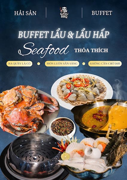 Hình ảnh GASU BBQ Nướng, Lẩu Hấp & Hotpot (Ninh Bình) Restaurant - 3