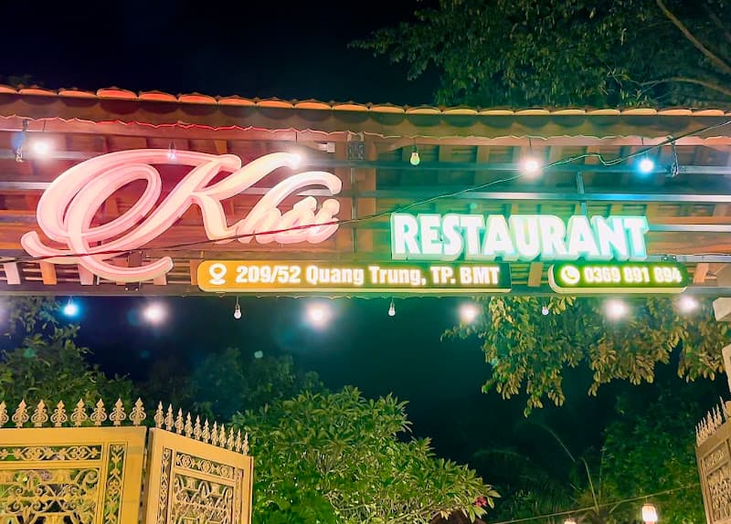 Nhà Hàng Khói restaurant