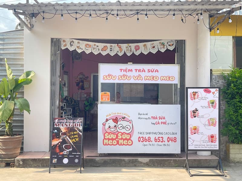 Ảnh bìa Sửu Sửu và Meo Meo - Milk Tea & Coffee