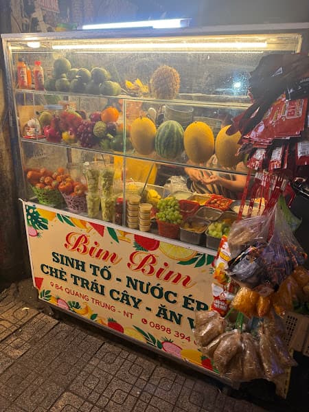 Sinh tố - Nước ép - Chè trái cây - Ăn vặt Bim Bim