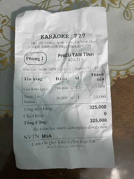 Hình ảnh Karaoke 777- Mỹ Lương- Ninh Thủy- Ninh Hòa - Khánh Hòa - 2