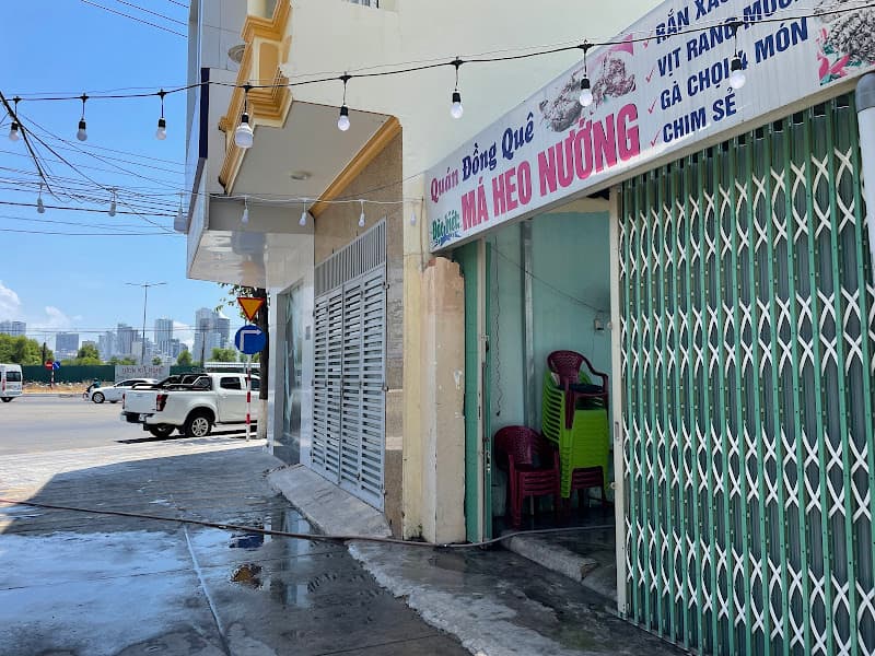 Má heo nướng Đồng Quê Nha Trang