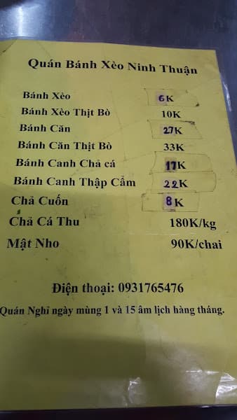 Hình ảnh Bánh căn, bánh xèo khuôn đất Ninh Thuận - 4