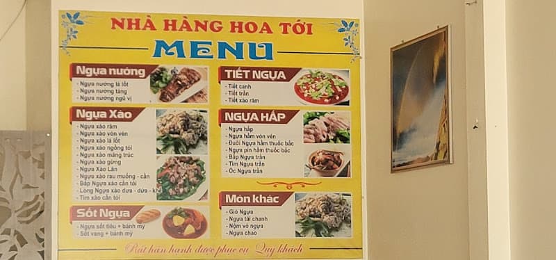 Hình ảnh Nhà hàng Hoa Tới - Ngựa Đủ Món - 7
