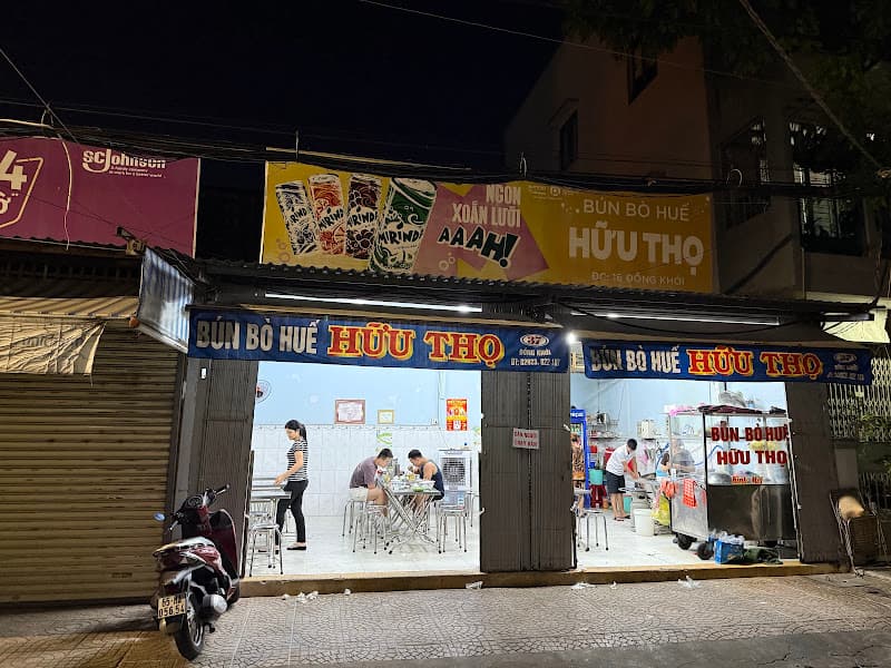 Quán Bún Bò Huế Hữu Thọ