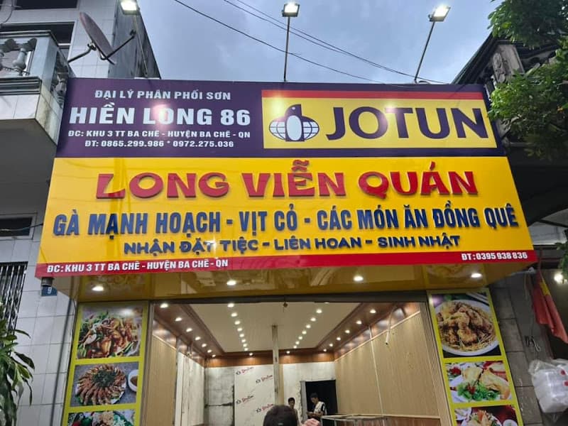 Ảnh bìa Long Viễn quán-Chuyên Gà Tươi Mạnh Hoạch