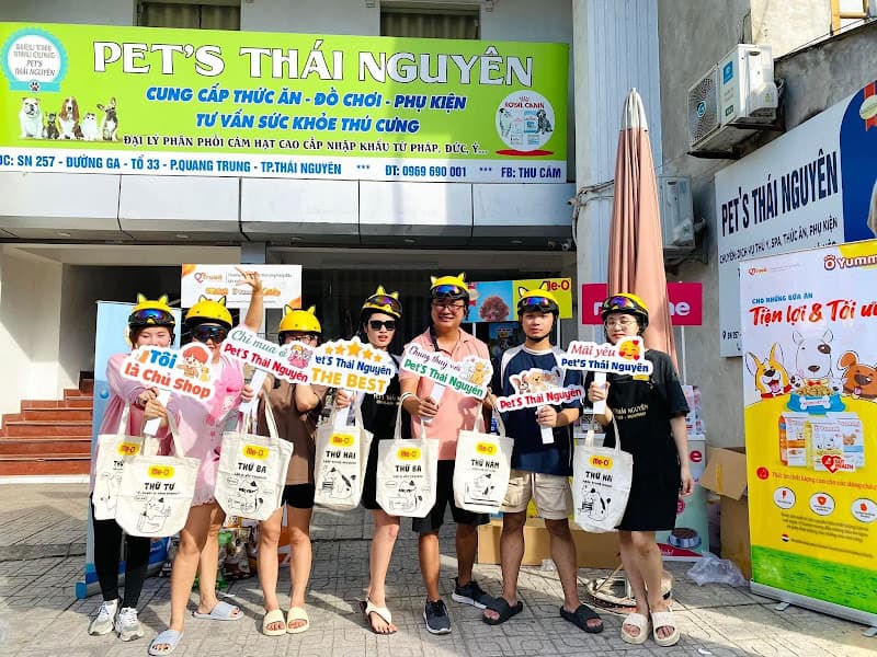 Ảnh bìa PET'S THÁI NGUYÊN - SIÊU THỊ THÚ CƯNG - CUNG CẤP THỨC ĂN PHỤ KIỆN CHÓ MÈO