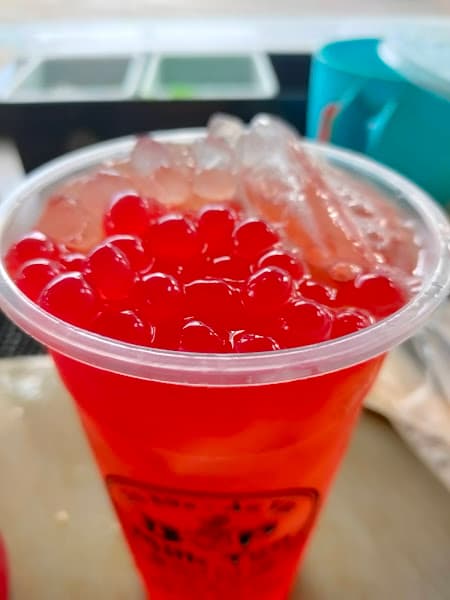 Trà sữa ăn vặt- Bắp Milk Tea