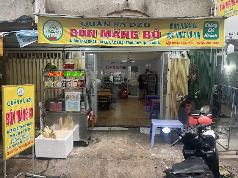 Bún Măng Bò Bà Dzú