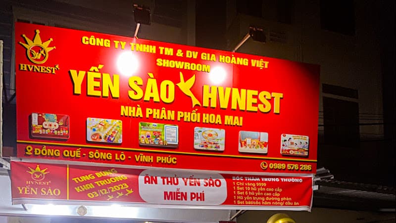Hình ảnh Showroom yến sào Hoàng Việt - NPP Hoa Mai - 2