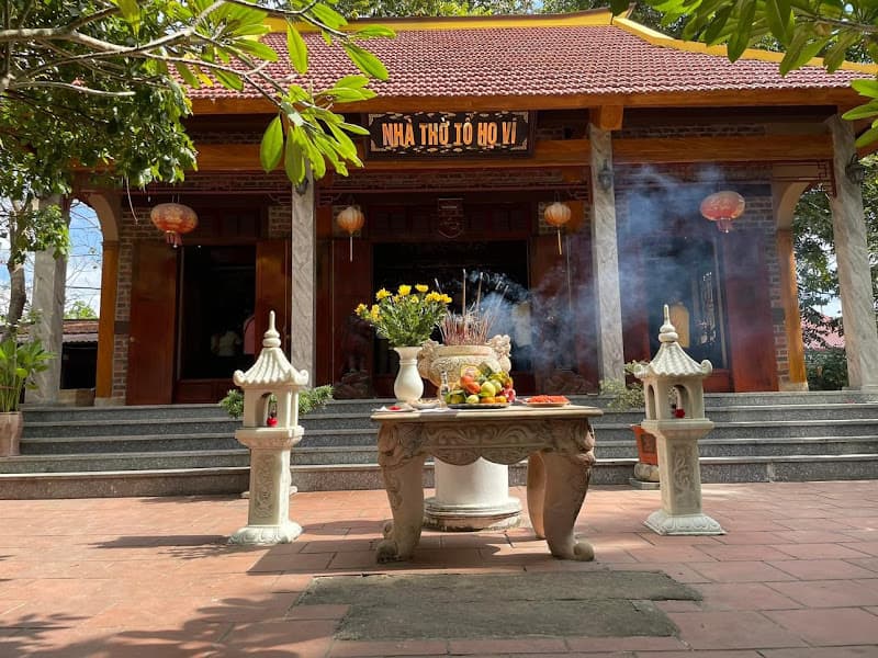 Hình ảnh Khu Di Tích - Nhà thờ tổ dòng họ Vi - 3