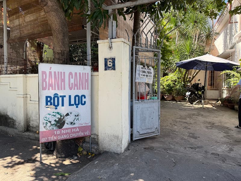 Bánh canh bột lọc Nhị Hà