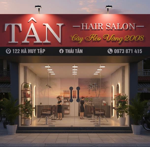 Hình ảnh Tân Hairsalon Cây Kéo Vàng 2008 - 5