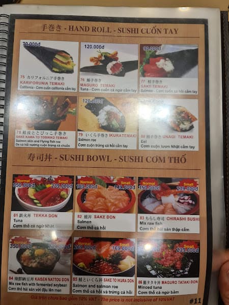 Hình ảnh Nhà Hàng Sushi Nhật Bản Hoa Cúc Vàng Hải Phòng ( sushiya KiKu ) - 2
