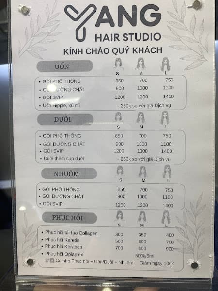 Hình ảnh YANG HAIR STUDIO - 419 Nguyễn Ái Quốc - Hố Nai- Biên Hòa - Đồng Nai - 3