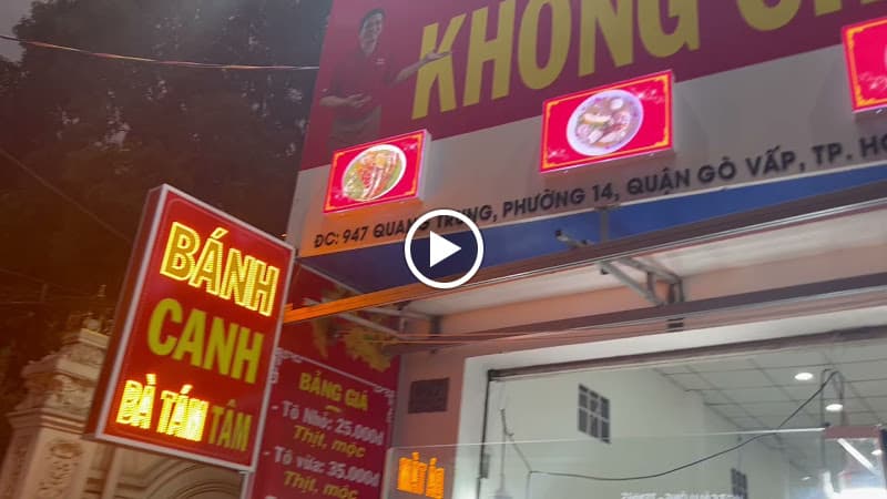Hình ảnh Quán Bánh Canh Bà Tám Chợ Cầu (không chi nhánh) [quán có đồng phục màu đỏ] - 3