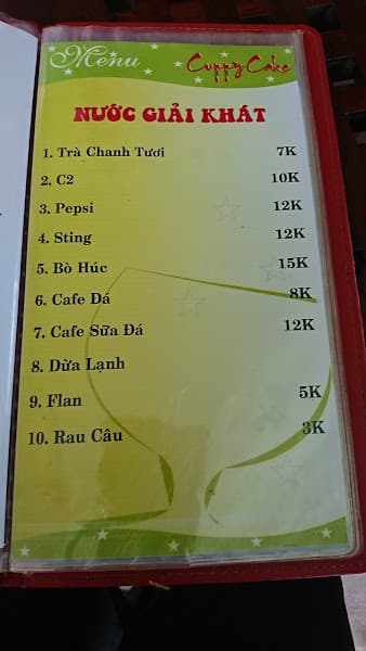 Trà sữa CuppyCake