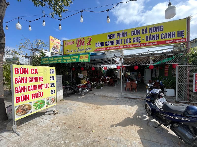 Ảnh bìa Bún cá nóng-Bánh canh hẹ (Dì Hai-Ninh Hoà)