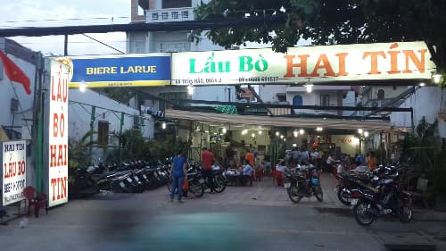 Quán Lẩu Bò Hai Tín