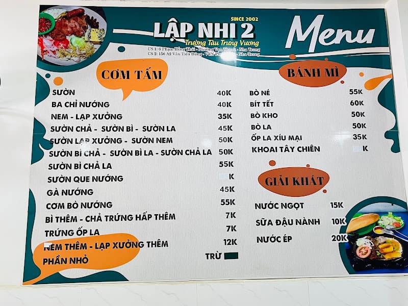Hình ảnh Lập Nhi 2 ( trường tàu trưng vương)- Bò Né & Cơm Tấm - 6