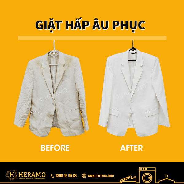 Hình ảnh HERAMO (Hoàng Diệu, Quận 4) - Giặt Hấp, Vệ Sinh Giày, Giặt Ủi Cao Cấp - 5