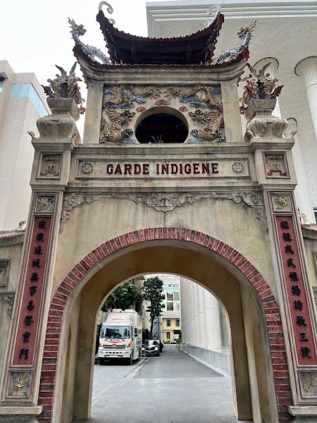 Di tích cổng trại Bảo an binh