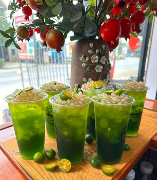 Hình ảnh Trà sữa hồng béo - 2