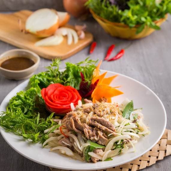 Cháo Bột Vịt 10 Hàm Nghi - Cụ Bà