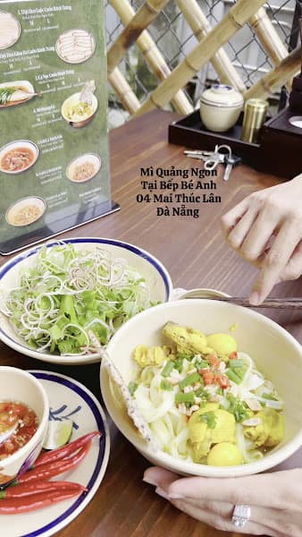 Hình ảnh Bếp Bé Anh - Đặc sản cá nục bánh tráng cuốn thịt heo mỳ quảng Đà Nẵng - 3