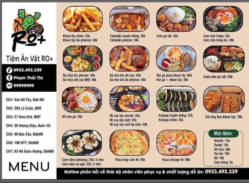 Hình ảnh Tiệm ăn vặt Hàn Quốc Ro+ chi nhánh 2 - 2