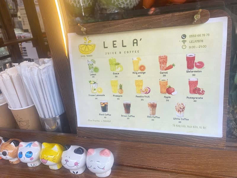 Hình ảnh LE LA' JUICE & COFFEE - 5