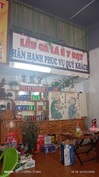 Ảnh bìa Lẩu gà lá é 7 Đạt