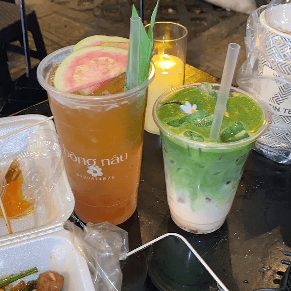 Hình ảnh Bông Nâu Bán Nước - Matcha latte - Trà Trái Cây - Coffee - 4