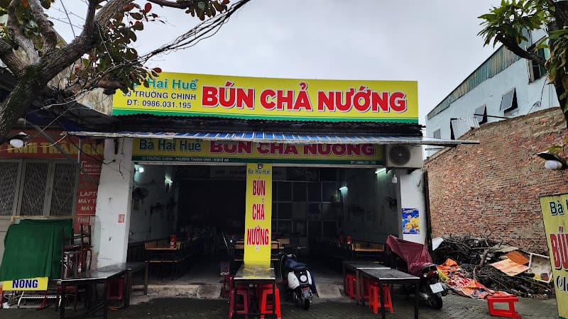 BÚN CHẢ NƯỚNG BÀ HAI HUẾ (GỐC)