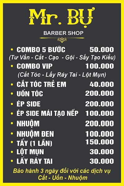 Hình ảnh Mr. BỰ barber shop - 4