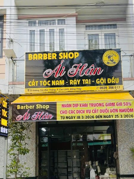 Hình ảnh Tiệm cắt tóc nam ÁI HÂN - 3