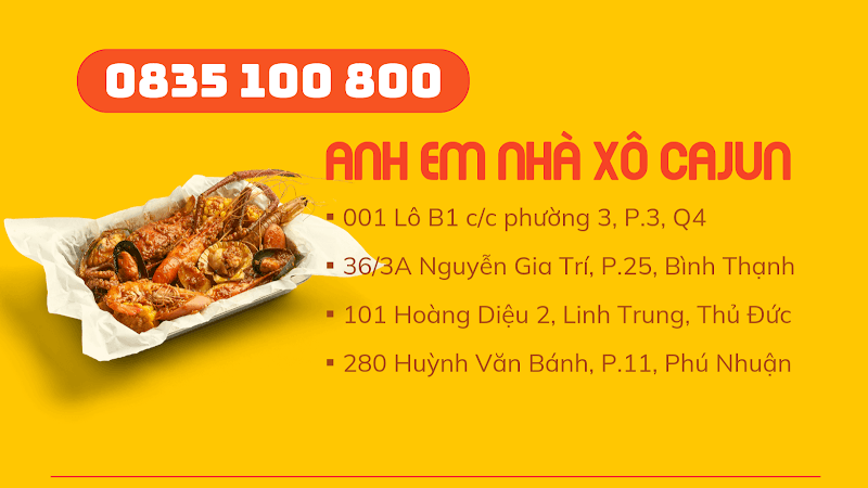 Hình ảnh Xô Cajun - 36/3A Nguyễn Gia Trí, P25, BT - 4