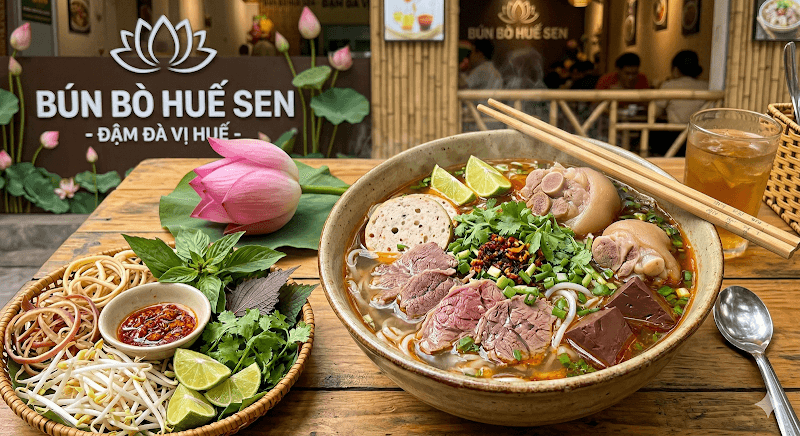 Hình ảnh Bún Bò Huế Sen - 5