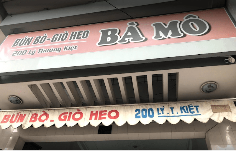 BÚN GIÒ CHÌA BÀ MÔ