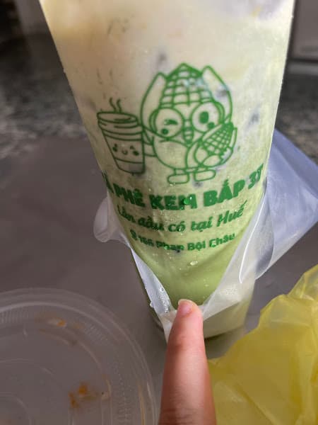 Hình ảnh Cà phê muối đóng chai - cà phê kem bắp 3T - 2