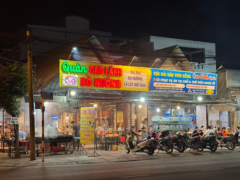 Bò Nướng và Hải Sản Cao Lãnh