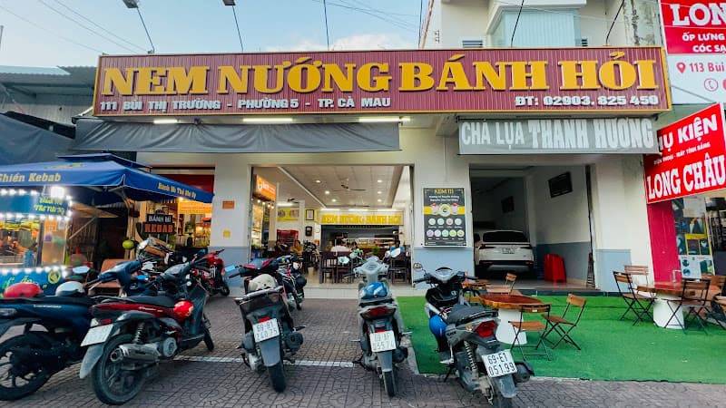 Nem Nướng Bánh Hỏi Thanh Hương
