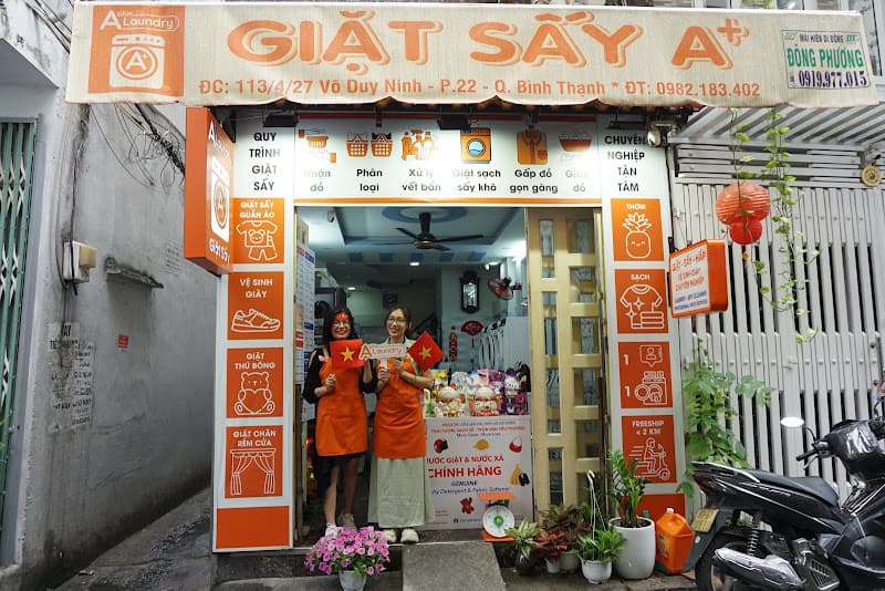 Ảnh bìa Aplus VN - Quick Laundry & Shoes Services Same Day/Giặt Sấy & Hấp & Vệ Sinh Giày Nhanh