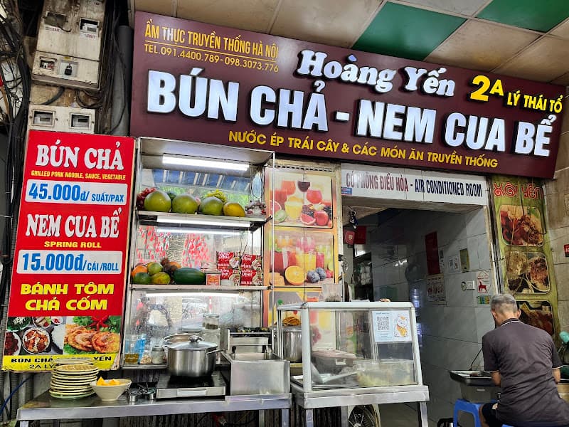 Ảnh bìa Bún chả - Nem cua bể Hoàng Yến