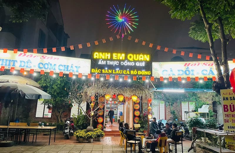 Dê Ninh Bình Anh Em Quán - đến ninh bình nhất định phải thưởng thức dê ngon uy tín - nhà hàng đặc sản dê, lẩu cá rô đồng ngon