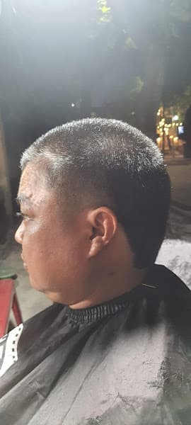 Hình ảnh Mr chiến cắt tóc nam. - 2