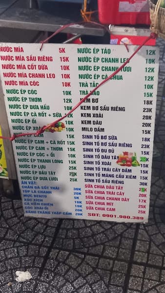 Hình ảnh Sinh tố trái cây tươi - 3