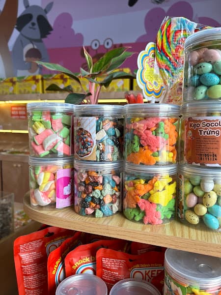 Hình ảnh buffet bánh kẹo tiệm mẹ xu phố cổ hoa lư - 3