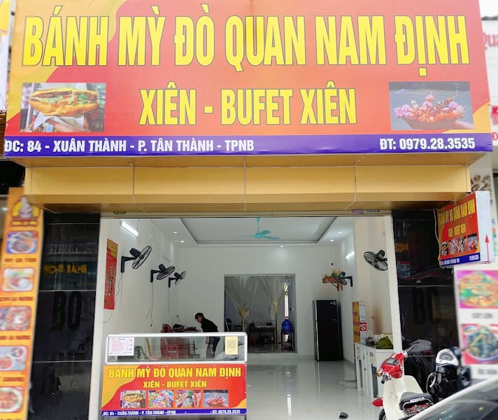 Bánh Mỳ Đò Quan NĐ-Buffet Xiên
